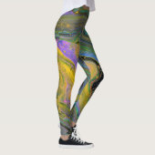 Imagination 2 Vibrante Geode-Abstract-Leggings Leggings (Rechts)