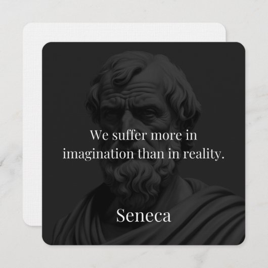 Imagination and Suffering: Seneca on Perception Einladung (Vorne/Hinten)