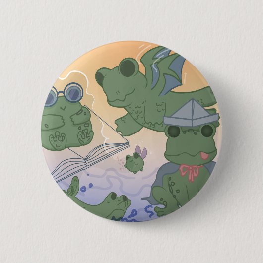Imagination Frog Button (Vorderseite)