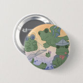 Imagination Frog Button (Vorne & Hinten)