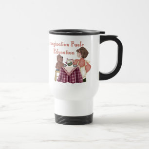 Imagination Fuels Bildung (Teaparty) Tasse