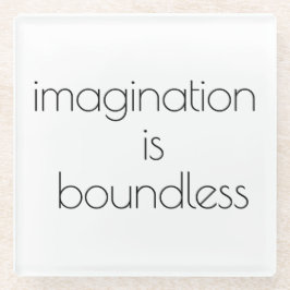 Imagination Glass Untersetzer