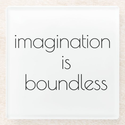 Imagination Glass Untersetzer (Vorderseite)