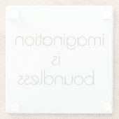 Imagination Glass Untersetzer (Rückseite)