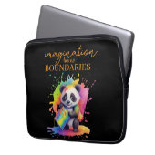 Imagination Has No Boundaries — Laptop Cases Laptopschutzhülle (Vorderseite Links)