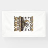 Imagination Horror Halloween Spukhaus Friedhof Banner (Horizontal)