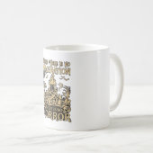 Imagination Horror Halloween Spukhaus Friedhof Kaffeetasse (VorderseiteRechts)