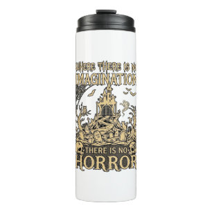 Imagination Horror Halloween Spukhaus Friedhof Thermosbecher