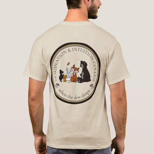 Imagination & Intuition Collide mens T-Shirt (Rückseite)