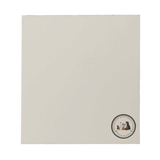 Imagination & Intuition Collide Notepad Notizblock (Vorderseite)