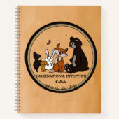 IMAGINATION & INTUITION Kollidiert Notizbuch (Vorderseite)
