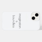 Imagination iPhone Case (Rückseite (Horizontal))