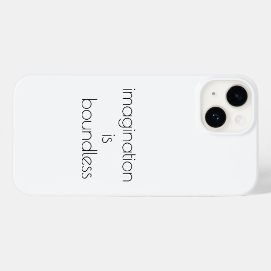 Imagination iPhone Case (Rückseite (Horizontal))