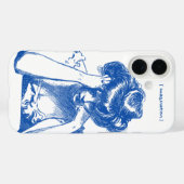 "Imagination" iPhone Case - kreativ und Minimalist (Rückseite (Horizontal))