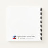 "Imagination ist ein magischer Ort" - Zeitschrifte Notizblock (Rückseite)