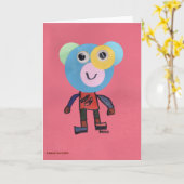 Imagination Man - Kinderkunst für CHOP Karte (Gelbe Blume)