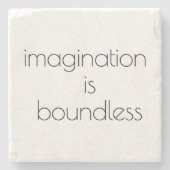 Imagination Marble Stone Untersetzer (Vorderseite)