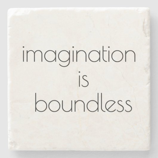 Imagination Marble Stone Untersetzer (Vorderseite)
