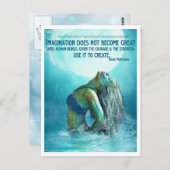 Imagination Mysterien Wasser Postkarte (Vorne/Hinten)