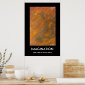 IMAGINATION, sees what is almost there Poster (Küche)
