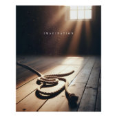 Imagination - Shibari-Kunstdruck Poster (Vorderseite)