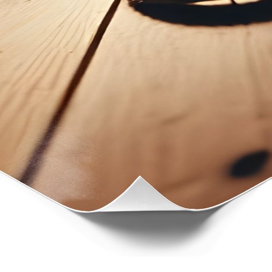 Imagination - Shibari-Kunstdruck Poster (Ecke)