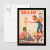 Imagination v06 n01 (1955-01.Greenleaf)_Pulp Art Postkarte (Vorne/Hinten)