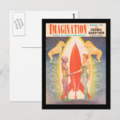 Imagination v06 n02 (1955-02.Greenleaf)_Pulp Art Postkarte (Vorne/Hinten)