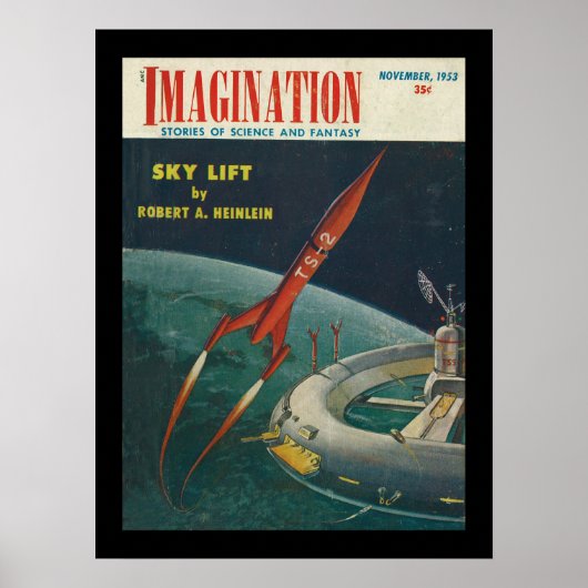 Imagination _ Vol. 04 Nr. 10_Pulp Art Poster (Vorne)