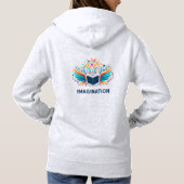 Imaginationsbuch Farbexplosion Kunst Hoodie (Rückseite)