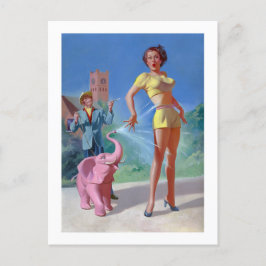 Imaginative Tales Digest (Juli 1955) Postkarte