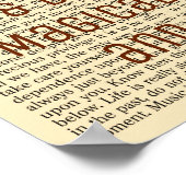 Imagine - Art Print Poster (Ecke)