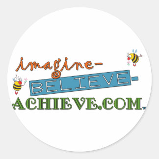 imagine-believe-achieve.com Aufkleber