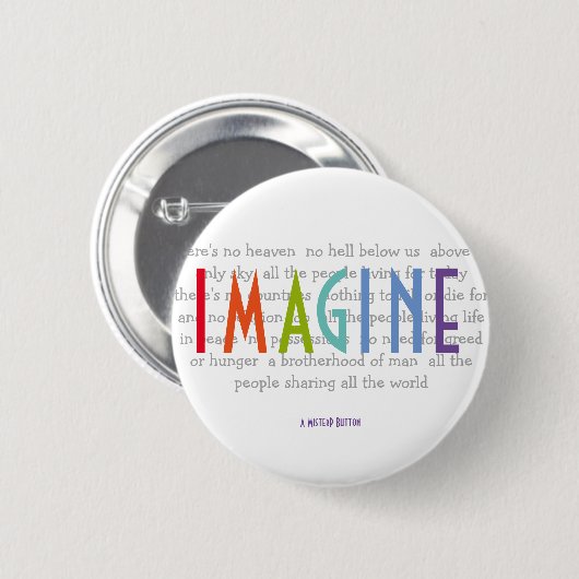 IMAGINE - Eine MisterP-Schaltfläche Button (Vorne & Hinten)