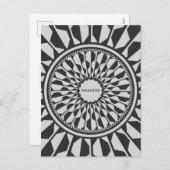 Imagine feiertagspostkarte (Vorne/Hinten)