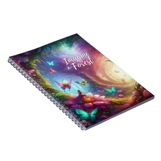 Imagine Forest Spiral Notebook | Notebooks Notizblock (Rechte Seite)