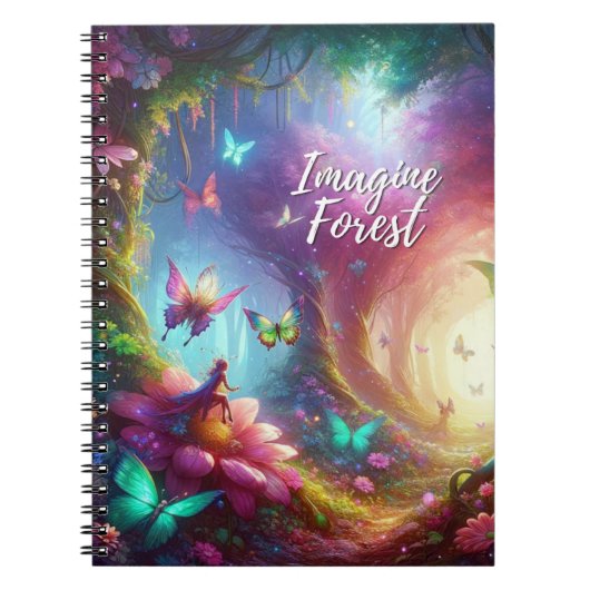 Imagine Forest Spiral Notebook | Notebooks Notizblock (Vorderseite)