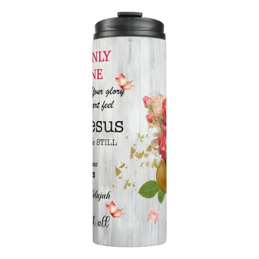 Imagine Glory Jesus Violin Song Thermosbecher (Vorderseite)