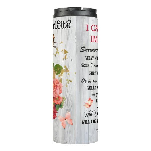 Imagine Glory Jesus Violin Song Thermosbecher (Rückseite)