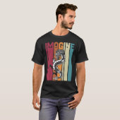 Imagine Great Dragon Vintage Cool Great T-Shirt (Vorne ganz)