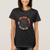 Imagine Hipe People Living Life In Peace And Love T-Shirt (Vorderseite)