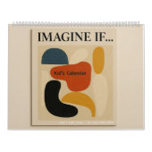 Imagine If… Kids’ Creative Imagination Calendar Kalender (Titelbild)