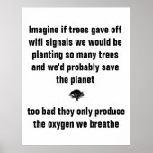 Imagine if trees gave off wifi signals we would be poster (Vorne)
