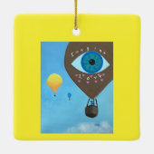 Imagine Love, Hot Air Balloons, Ornaments Keramikornament (Rückseite)