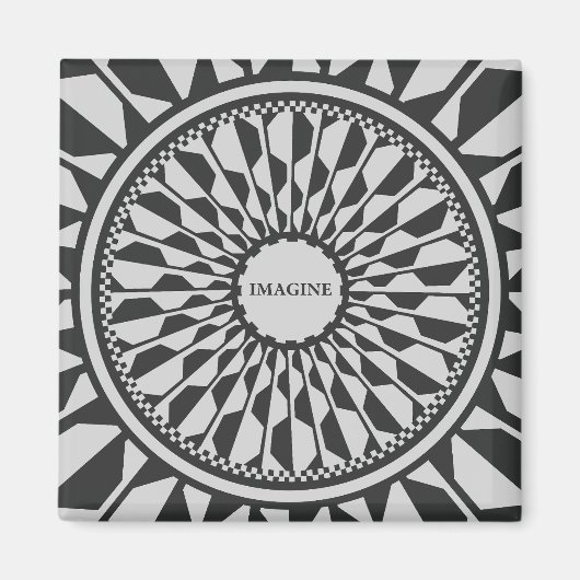 Imagine magnet (Vorne)