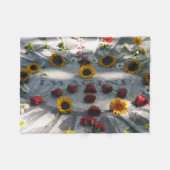IMAGINE Mosaic Fleece Blanket (Vorderseite (Horizontal))