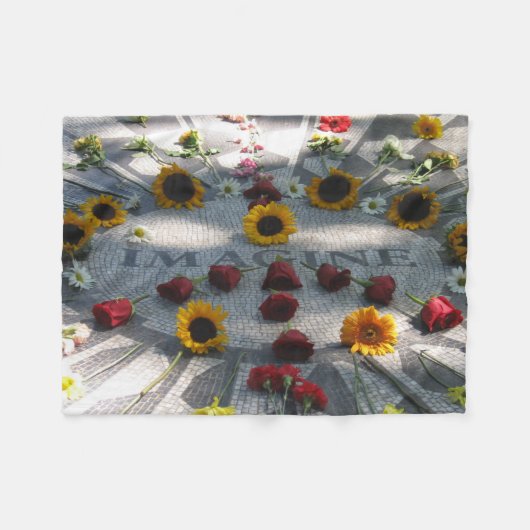 IMAGINE Mosaic Fleece Blanket (Vorderseite (Horizontal))