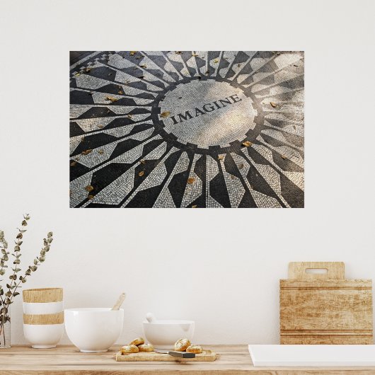 Imagine Mosaic Poster (Küche)