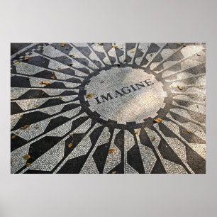 Imagine Mosaic Poster