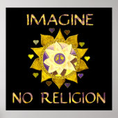 Imagine No Religion Poster (Vorne)